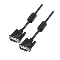 Miniatura 1 de CABLE AISENS DVI-D MACHO A DVI-D MACHO DUAL LINK 24+1 FERRITAS 1.8M NEGRO A117-0089