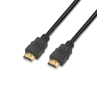 Miniatura 1 de CABLE AISENS HDMI MACHO A HDMI MACHO PREMIUM ALTA VELOCIDAD CON ETHERNET 4K HDR 60HZ ULTRA HD 3D ARC 0 5M NEGRO A120 0118