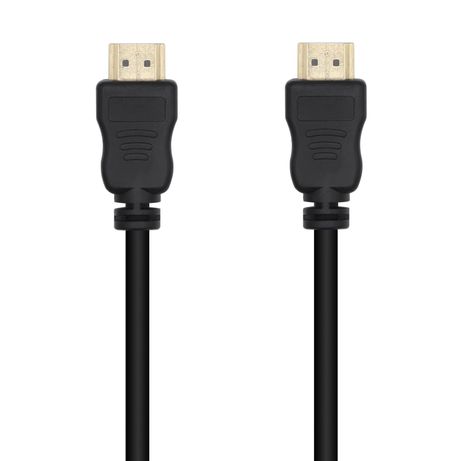 AISENS Cable HDMI V1.4 Alta Velocidad 14+1 CCS, A/M-A/M, Negro, 3.0m - Imagen 2 de 3 AISENS Cable HDMI V1.4 Alta Velocidad 14+1 CCS, A/M-A/M, Negro, 3.0m - Imagen 2 de 3