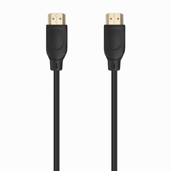 AISENS Cable HDMI V2 0 Premium Alta Velocidad   Hec 4K 60Hz 18Gbps  A M A M  Negro  3 0m