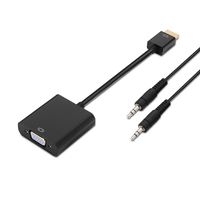 Miniatura 1 de Aisens-Conversor Hdmi A Svga+Audio, Hdmi A/M-Svga/H+Jack 3.5/H, Negro,