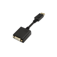 Miniatura 1 de Aisens Conversor Displayport A Dvi Single Link Dp/M-Dvi/H Negro 15Cm