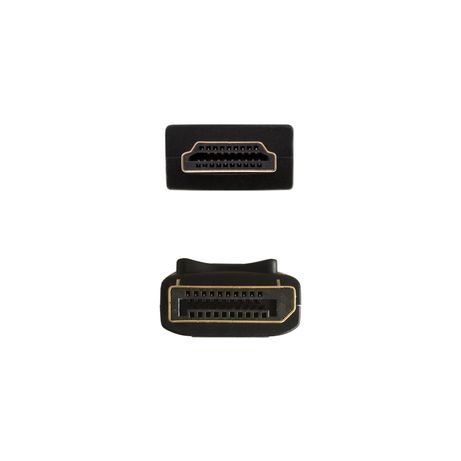CABLE AISENS DISPLAYPORT MACHO A HDMI MACHO 2M NEGRO A125-0364 - Imagen 3 de 3 CABLE AISENS DISPLAYPORT MACHO A HDMI MACHO 2M NEGRO A125-0364 - Imagen 3 de 3