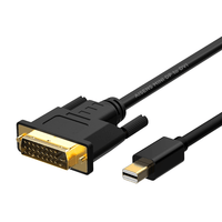 Miniatura 1 de ADAPTADOR AISENS MINI DISPLAYPORT MACHO A DVI MACHO 2M NEGRO A125-0363