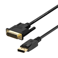 Miniatura 1 de CABLE CONVERSOR AISENS DISPLAYPORT MACHO A DVI MACHO 2M NEGRO A125-0366