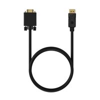Miniatura 4 de AISENS Cable Conversor DISPLAYPORT a VGA, DP/M-VGA/M, Negro, 1.0M