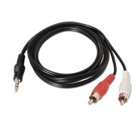 Miniatura 3 de Aisens Cable Audio Estéreo Jack 3.5/M-2Xrca/M Negro 1.5M