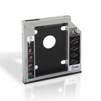 Miniatura 2 de ADAPTADOR PARA PORTATIL AISENS PARA SUSTITUIR DVD DE 12.75MM POR HD SSD DE 2.5 SATA INCLUYE TORNILLOS DE MONTAJE A129-0152
