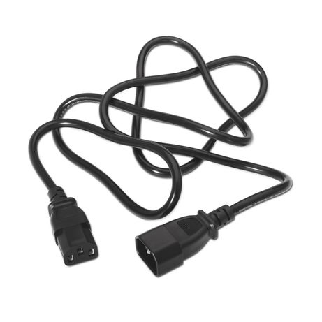 AISENS A132-0171 cable de transmisión Negro 1,5 m C13 acoplador C14 acoplador - Imagen 4 de 4 AISENS A132-0171 cable de transmisión Negro 1,5 m C13 acoplador C14 acoplador - Imagen 4 de 4