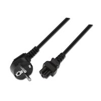 Miniatura 2 de AISENS A132-0172 cable de transmisión Negro 1,5 m CEE7/7 C5 acoplador
