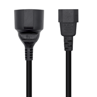 Miniatura 1 de Aisens Cable Alimentacion 16A C14/M a CEE7/H 25cm