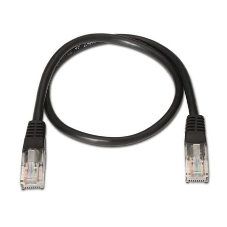CABLE AISENS DE RED LATIGUILLO RJ45 CAT.6 UTP AWG24 NEGRO 1.0M - Imagen 3 de 3 CABLE AISENS DE RED LATIGUILLO RJ45 CAT.6 UTP AWG24 NEGRO 1.0M - Imagen 3 de 3