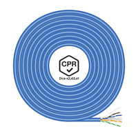 Miniatura 1 de AISENS Cable de Red RJ45 LSZH CPR Dca CAT.6 UTP AWG24, Azul, 305 m