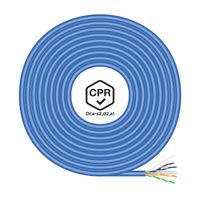 Miniatura 2 de AISENS Cable de Red RJ45 LSZH CPR Dca CAT.6 UTP AWG24, Azul, 305 m