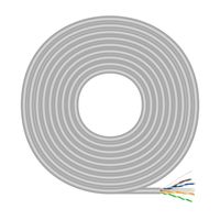 Miniatura 2 de AISENS Cable de Red RJ45 Cat 6 UTP Rigido AWG23 CCA  Aleacion   Gris  500m