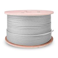 Miniatura 4 de AISENS Cable de Red RJ45 Cat 6 UTP Rigido AWG23 CCA  Aleacion   Gris  500m