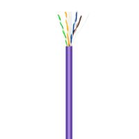 Miniatura 3 de AISENS Cable de Red RJ45 LSZH Cat 6 UTP Rigido AWG23 CCA  Aleacion   Violeta  305M