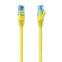 Miniatura 1 de CABLE RED AISENS LATIGUILLO RJ45 CAT.6 UTP AWG26 CCA AMARILLO 5.0M