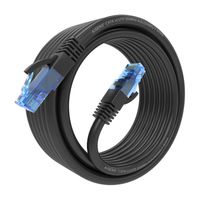Miniatura 2 de CABLE RED AISENS LATIGUILLO RJ45 CAT.6 UTP AWG26 CCA NEGRO 5.0M