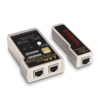 Miniatura 1 de TESTER AISENS PARA CABLE RJ11 RJ12 RJ45 COAXIAL INDICADORES LED PARA CONEXIONES Y FALLOS A142-0314