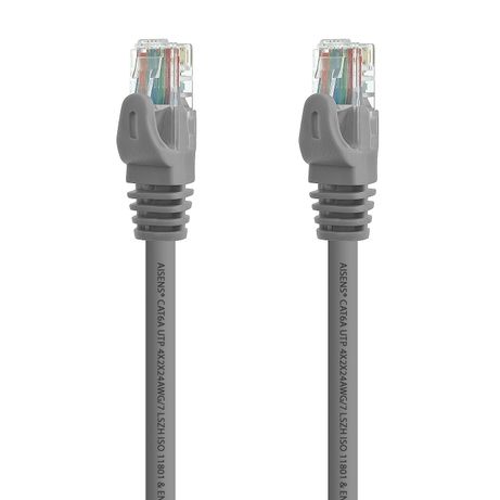 LATIGUILLO DE RED AISENS RJ45 LSZH UTP CAT6A AWG24 15M GRIS A145-0331 - Imagen 3 de 3 LATIGUILLO DE RED AISENS RJ45 LSZH UTP CAT6A AWG24 15M GRIS A145-0331 - Imagen 3 de 3