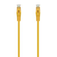 Miniatura 2 de AISENS Cable de Red Latiguillo RJ45 LSZH Cat.6A 500 Mhz UTP AWG24, Amarillo, 0.5M