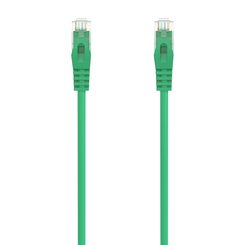 AISENS Cable de Red Latiguillo RJ45 LSZH Cat.6A 500 Mhz UTP AWG24, Verde, 2.0M
