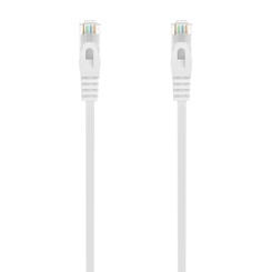 Aisens Latiguillo RJ45 LSZH CAT.6A UTP blanco 25cm