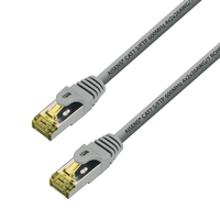 Miniatura 1 de LATIGUILLO AISENS RJ45 S/FTP CAT7 10M GRIS A146-0338