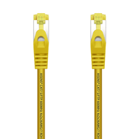 Miniatura 1 de AISENS Cable De Red Latiguillo RJ45 LSZH Cat 7 600 MHz S FTP PIMF AWG26  Amarillo  1 0 m