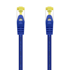AISENS Cable De Red Latiguillo RJ45 LSZH Cat 7 600 MHz S FTP PIMF AWG26  Azul  2 0 m