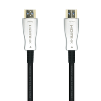 Miniatura 1 de Aisens Cable Hdmi tipo a estandar macho a macho V2 0 AOC premium alta velocidad 20m negro