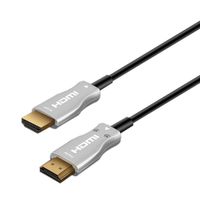 Miniatura 2 de CABLE AISENS CONECTOR HDMI MACHO A HDMI MACHO AOC PREMIUM ALTA VELOCIDAD 4K 60HZ 30M NEGRO A148-0379