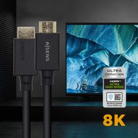 Miniatura 6 de Aisens Cable audio video Hdmi tipo a estandar macho a macho 0 5m negro