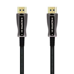 Aisens Cable Hdmi tipo-a estandar macho a macho V2.1 AOC ultra alta velocidad 40m negro