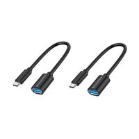 Miniatura 2 de ADAPTADOR USB-C MACHO A USB-A HEMBRA OTG 0.2M