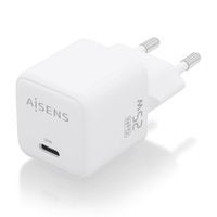 Miniatura 3 de CARGADOR AISENS GAN 25W 1XUSB-C PD3.0 QC4.0 BLANCO