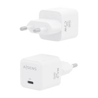Miniatura 4 de CARGADOR AISENS GAN 25W 1XUSB-C PD3.0 QC4.0 BLANCO
