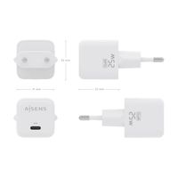 Miniatura 5 de CARGADOR AISENS GAN 25W 1XUSB-C PD3.0 QC4.0 BLANCO