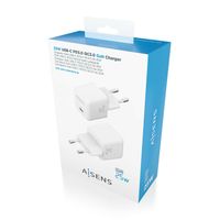 Miniatura 7 de CARGADOR AISENS GAN 25W 1XUSB-C PD3.0 QC4.0 BLANCO