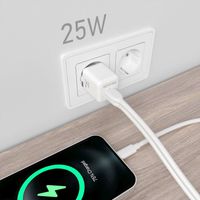 Miniatura 6 de CARGADOR AISENS GAN 25W 1XUSB-C PD3.0 QC4.0 1XUSB-A QC3.0 BLANCO