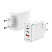 Miniatura 2 de AISENS Cargador Gan 65W, 2xUSB-C PD3.0 QC4.0, 1xUSB-A QC3.0, Blanco