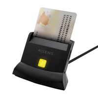 Miniatura 4 de AISENS Lector De Tarjeta Dni Con Lector De Tarjetas SIM, SD, Micro SD, MMC, RS-MMC, MMC Micro, USB-C, Negro