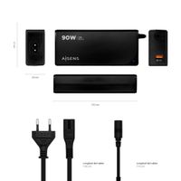 Miniatura 5 de Aisens - Cargador 90W Automatico Universal Multitension Para Portatil