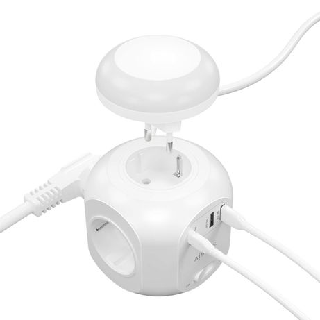 Aisens Regleta Cubo 4 Tomas USBC PD 2xUSB-A QC Luz - Imagen 4 de 7 Aisens Regleta Cubo 4 Tomas USBC PD 2xUSB-A QC Luz - Imagen 4 de 7