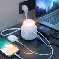 Miniatura 6 de Aisens Regleta Cubo 4 Tomas USBC PD 2xUSB-A QC Luz
