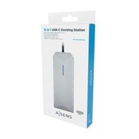 Miniatura 7 de AISENS USB-C Dock 12 En 1, USB-C A 2xHDMI, 1xRJ45, 3xUSB-A, 2xUSB-C, 1xUSB-C PD, 1xAudio, 1xSD, 1xMicro SD, Gris, 30cm