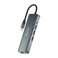 Miniatura 2 de USB-C DOCK AISENS 5 EN 1 USB-C A 1XHDMI 1XRJ45 2XUSB 1XPD 15CM