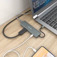 Miniatura 6 de USB-C DOCK AISENS 5 EN 1 USB-C A 1XHDMI 1XRJ45 2XUSB 1XPD 15CM