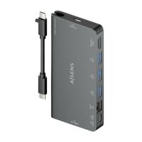 Miniatura 4 de USB-C DOCK AISENS 8 EN 1 HDMI RJ45 3XUSB-A USB-C DATOS+PD 1XSD 1XMICRO SD